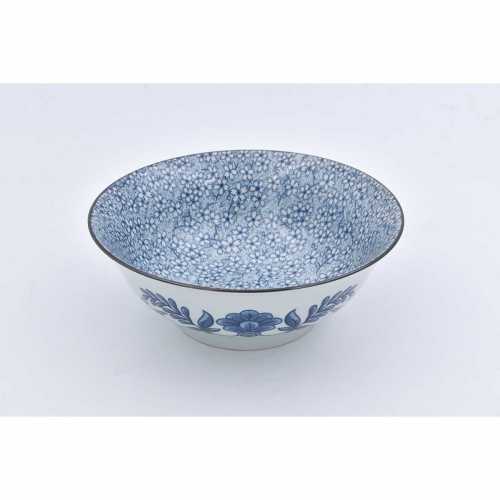 NERO CERAMIC-JAPANESE FLORAL LARGE BOWL-SET OF 2