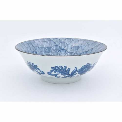 NERO CERAMIC-JAPANESE SUNSINE LARGE BOWL-SET OF 2