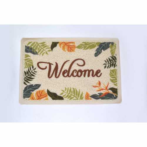 TOKO DOOR MAT-WELCOME LEAF DOOR MAT