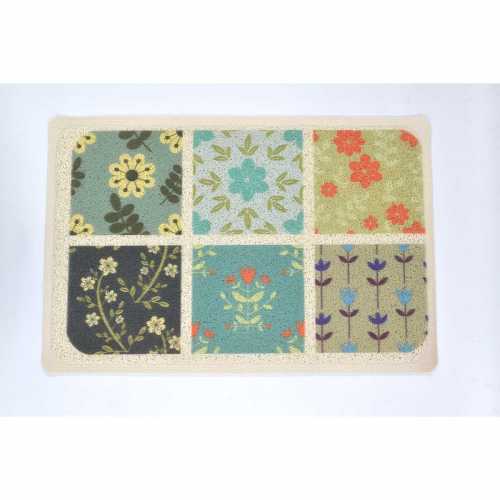 TOKO DOOR MAT-6 FLORAL DOOR MAT