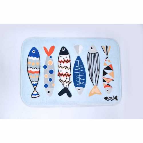 TOKO MATS-FISHY LIFE DOOR MAT(CODE4)