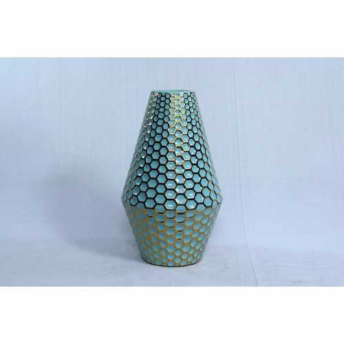 NERO CERAMIC-SEA BLUE VASE