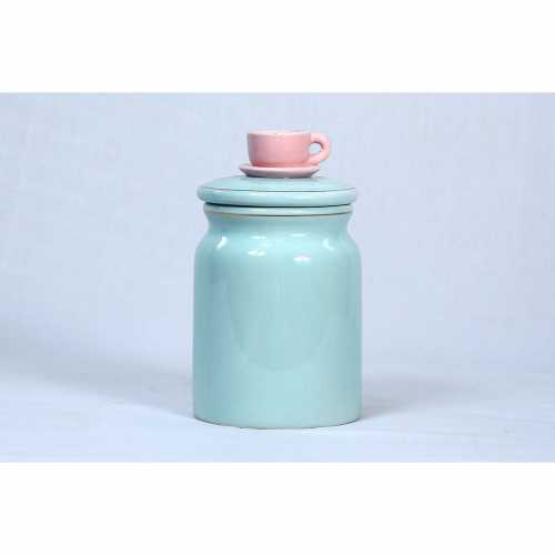 NERO CERAMIC-TINY T CUP STORAGE JAR