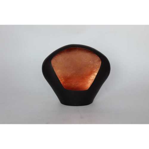 ELIN METAL - ROSE GOLD SHEL TEALIGHT HOLDER